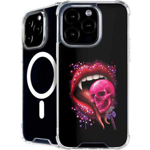 Vampire Skull Lollypop by Sarah Richter iPhone 16 Pro MagSafe Case